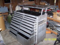 More information about "Aluminum Tool Chest - Top Up, Drawers open"