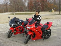 Seyla and our bikes