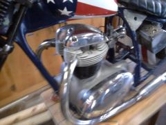 1971 a-65 single carb 650 cc all redone top to bottom