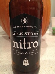 Left Hand Brewing Nitro Milk Stout