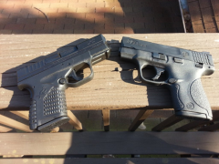 xds .45 and m&p shield 9