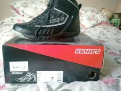Womens Leather Shift boots sz 7