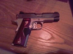 kimber 45.with the crimson trace grips