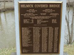 Helmick Covered Bridge