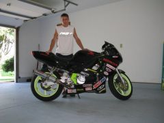 my old 1995 CBR F3 I had back in highschool and early college...