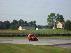 Nelson ledges, first trackday 8/14/09 - Coming out of the last corner
