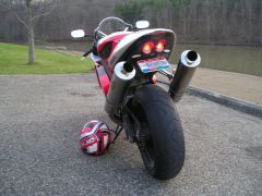 Another rear of bike when I first got her
