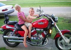 Future riders, just need to get them some gear.