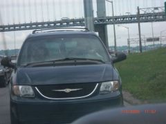 This guy is nutts I know were in new york but shit its a MINI VAN..