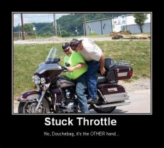 stuck throttle