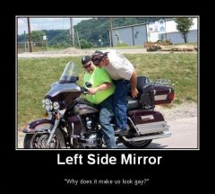 left side mirror