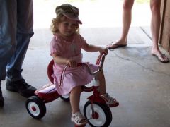 Her first trike.