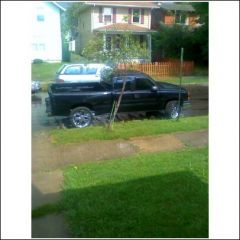 my truck with my new 24s