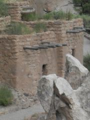 a pic I took of cliff dwelling ruins @ bandalier natl monument outside los alamos, nm