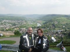 us with a view of Saarburg, Germany