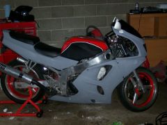 fitting the fairings