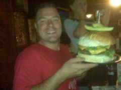 The pub challenger 2lbs of burger