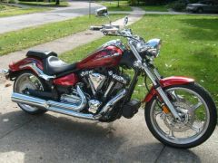 latsest pic, roadburner pipe and chin bag, chrome rims are next, probably after winter
