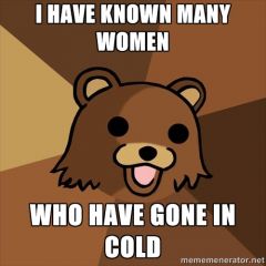 many women cold pedobear