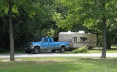 Camping at Alum Creek State Park