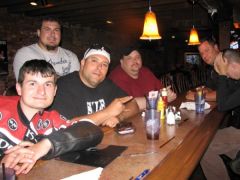 Dinner in the dungeon @ the Warehouse

Duane, Trapp, me, Kyle, Randy & Ben