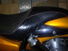Motorcycle Seat side