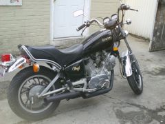 1982 virago when i first bought it