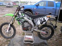 lil bros bike at the pro nationals