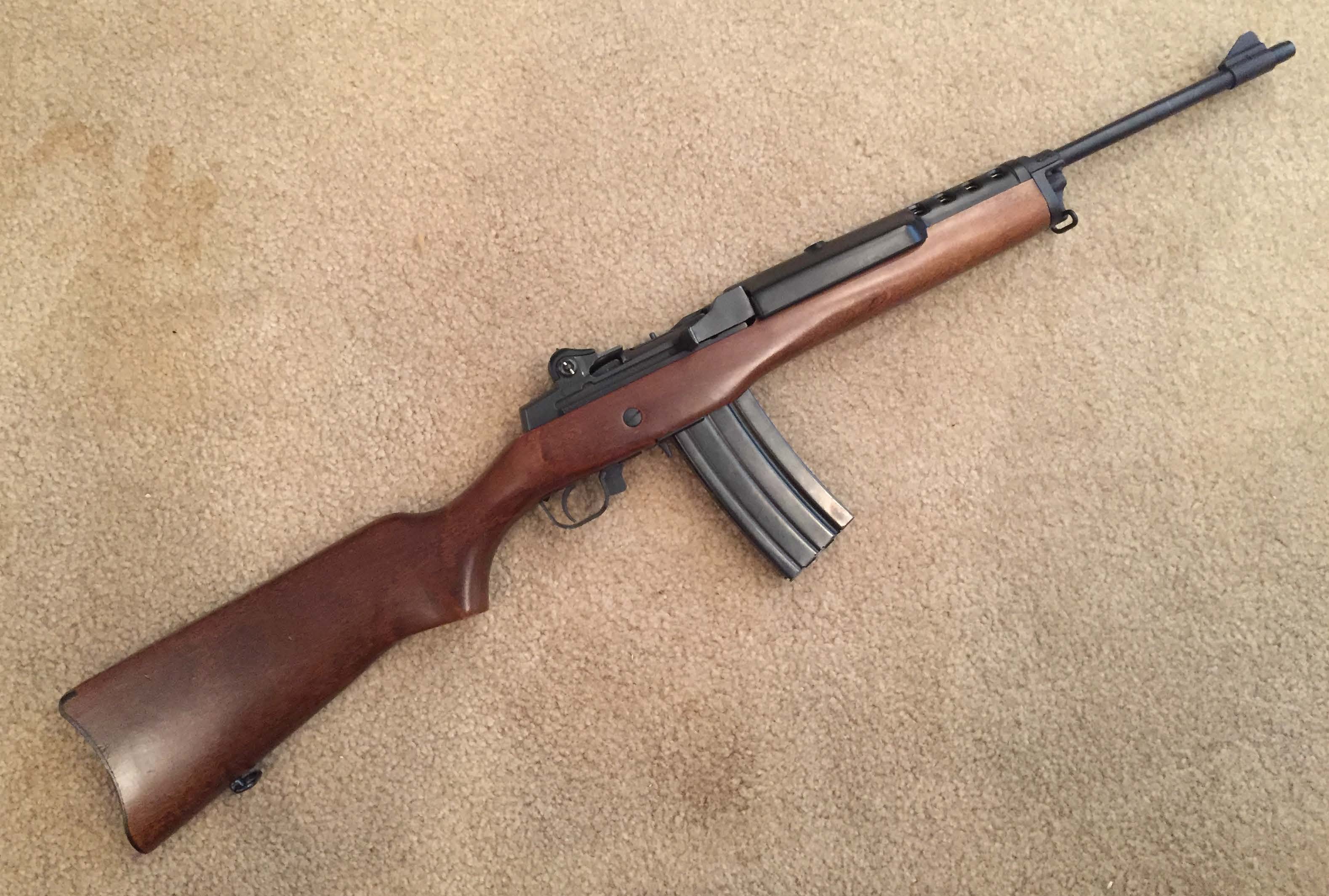 It is a pre-Ranch Rifle design with the pencil barrel and no scope mount pr...
