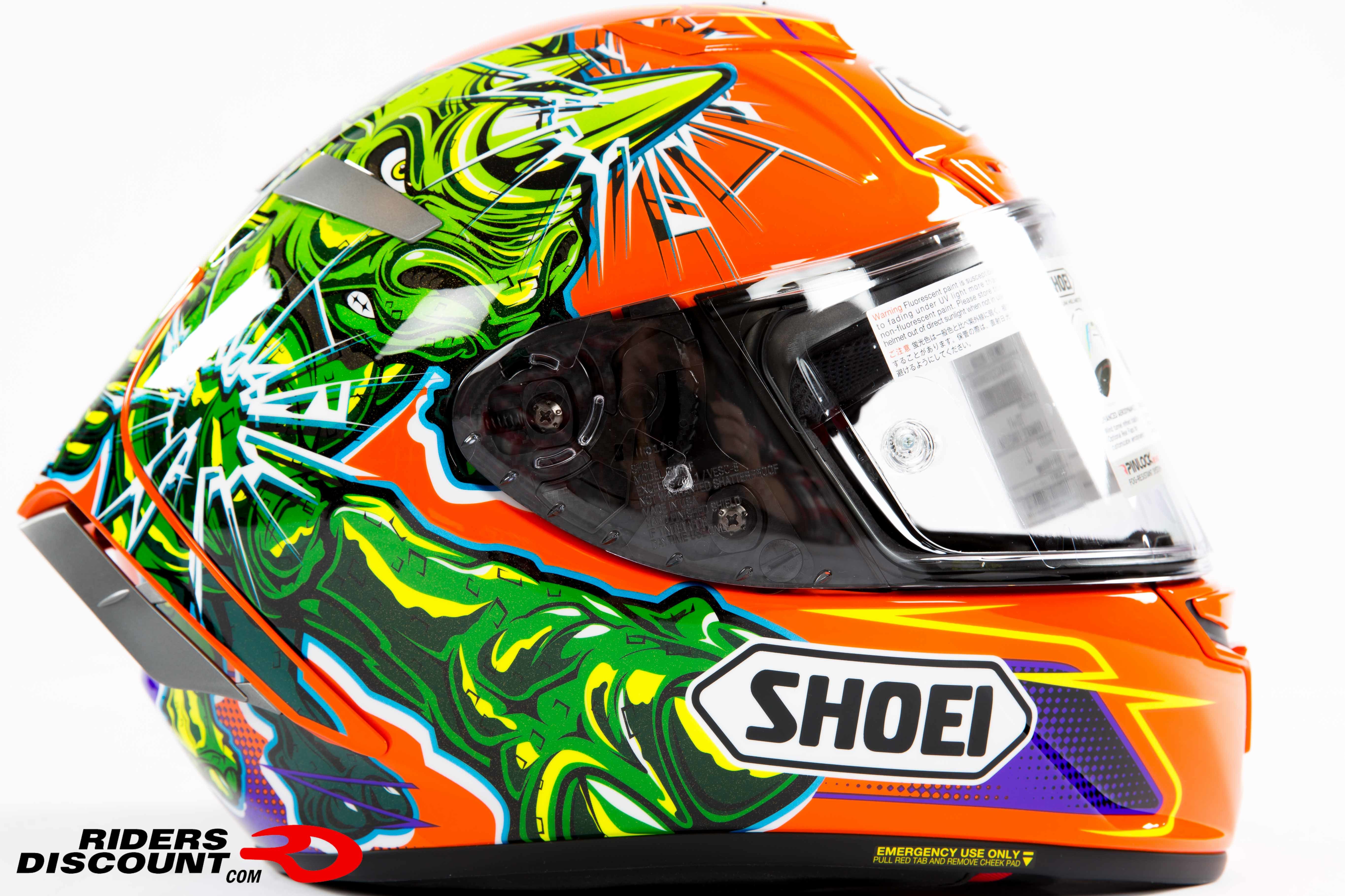 Shoei X-Fourteen Power Rush Helmet - Sponsors - Ohio Motorsports Group