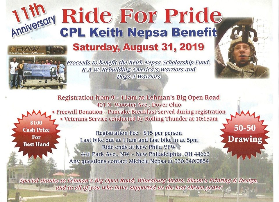 11th Annual CPL Keith Nepsa Memorial Run